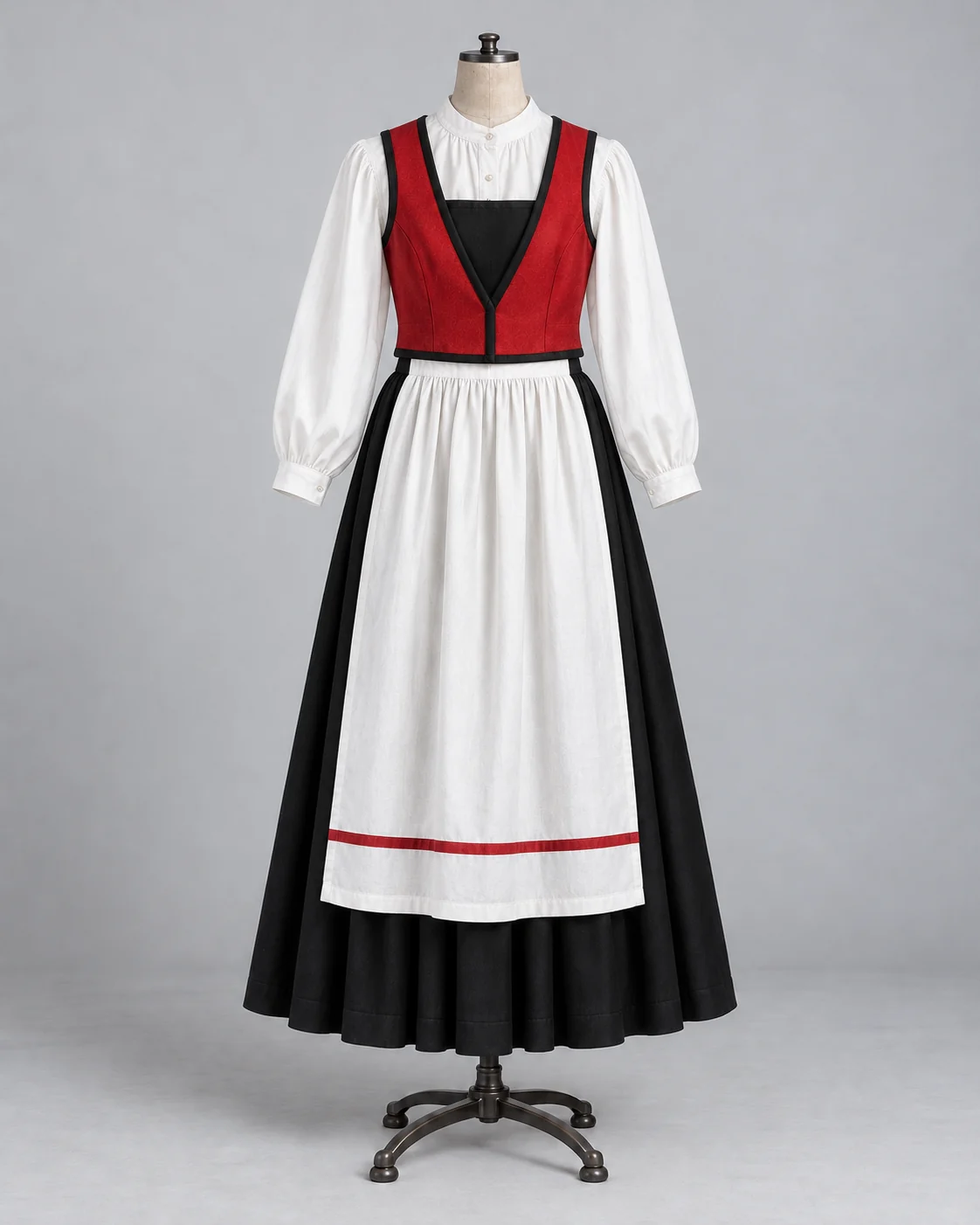 Norwegian Folk-Inspired Bodice & Apron