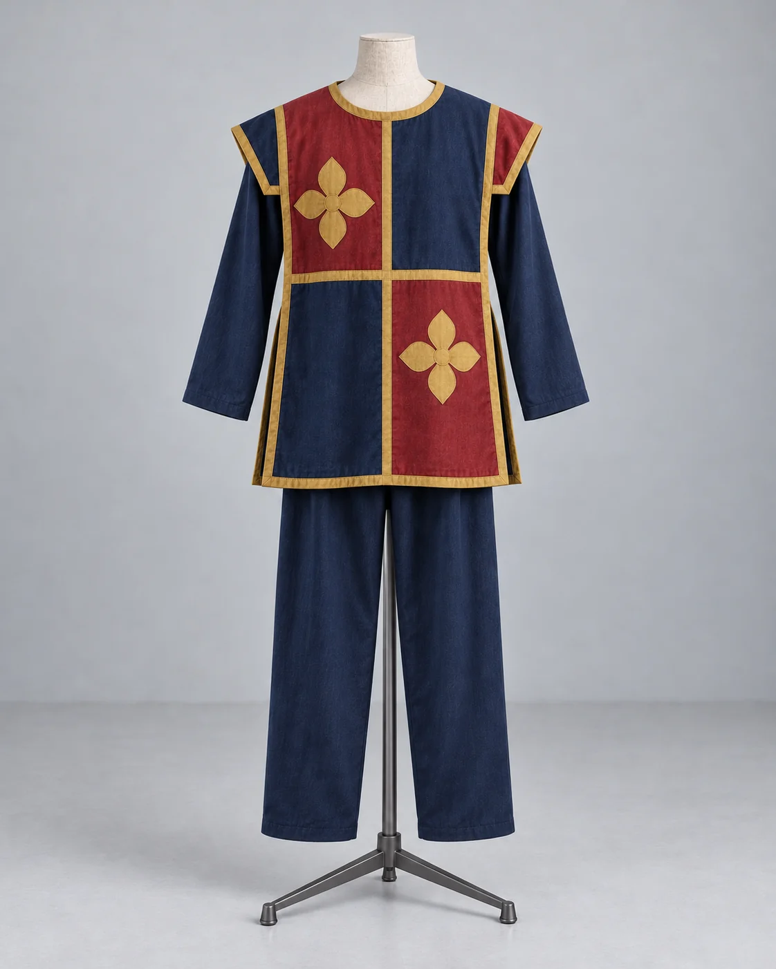 Heraldry-Inspired Quartered Tabard