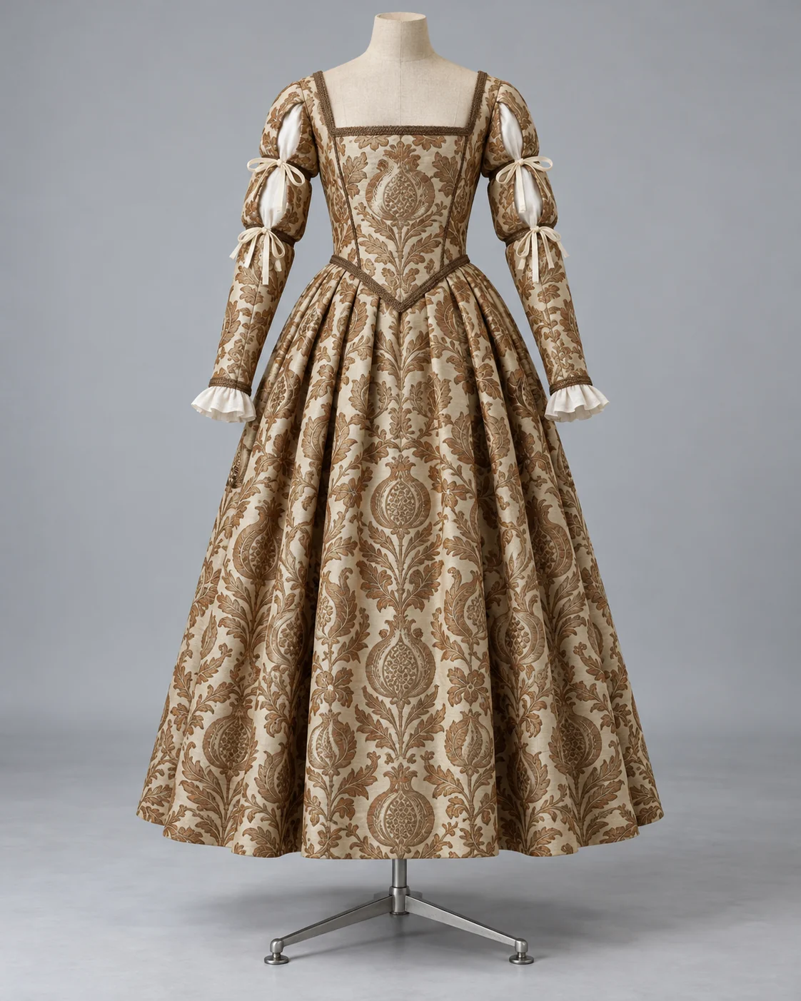 Florentine Brocade Gown
