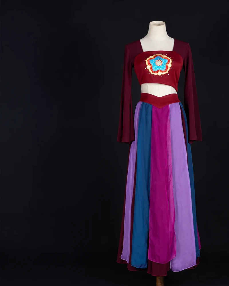 Burgundy & Jewel-Tone Dance Set — reviewed display photograph