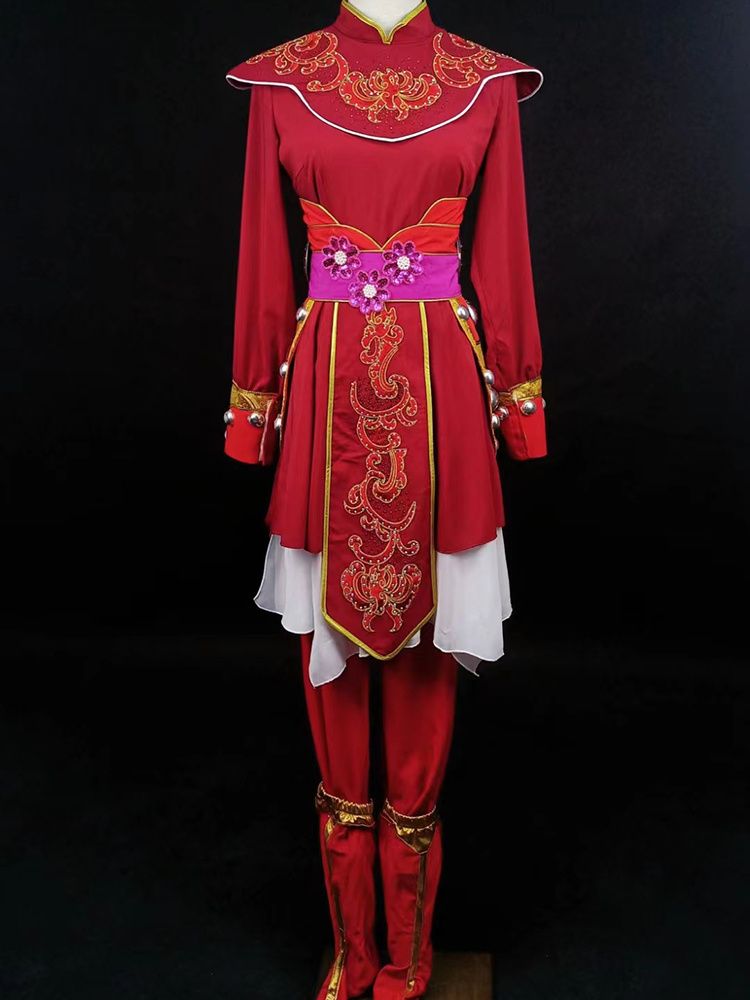 Crimson Warrior Stage Ensemble — photograph 2